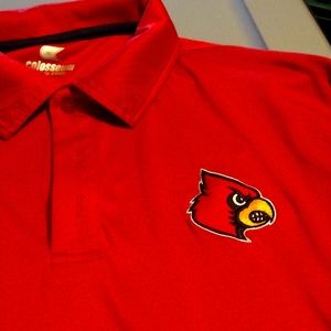 *3/$20 Bundle Deal Closet Cleanout Sale* Vintage Louisville Cardinals Polo XL